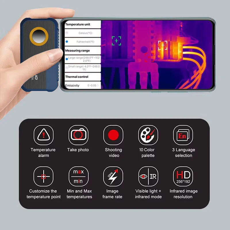 New GW256A Тепловизор For Phon - Electronics Repair Images 评论和价格
