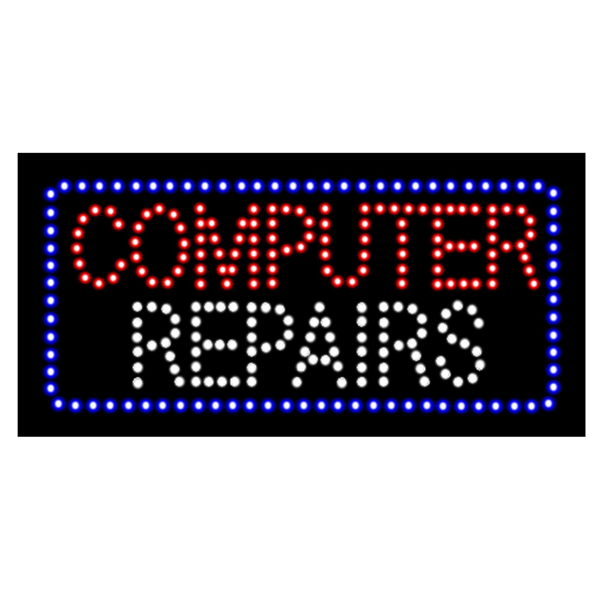 LED Light Bulb Electronic Sign - Electronics Repair Store 评论和价格