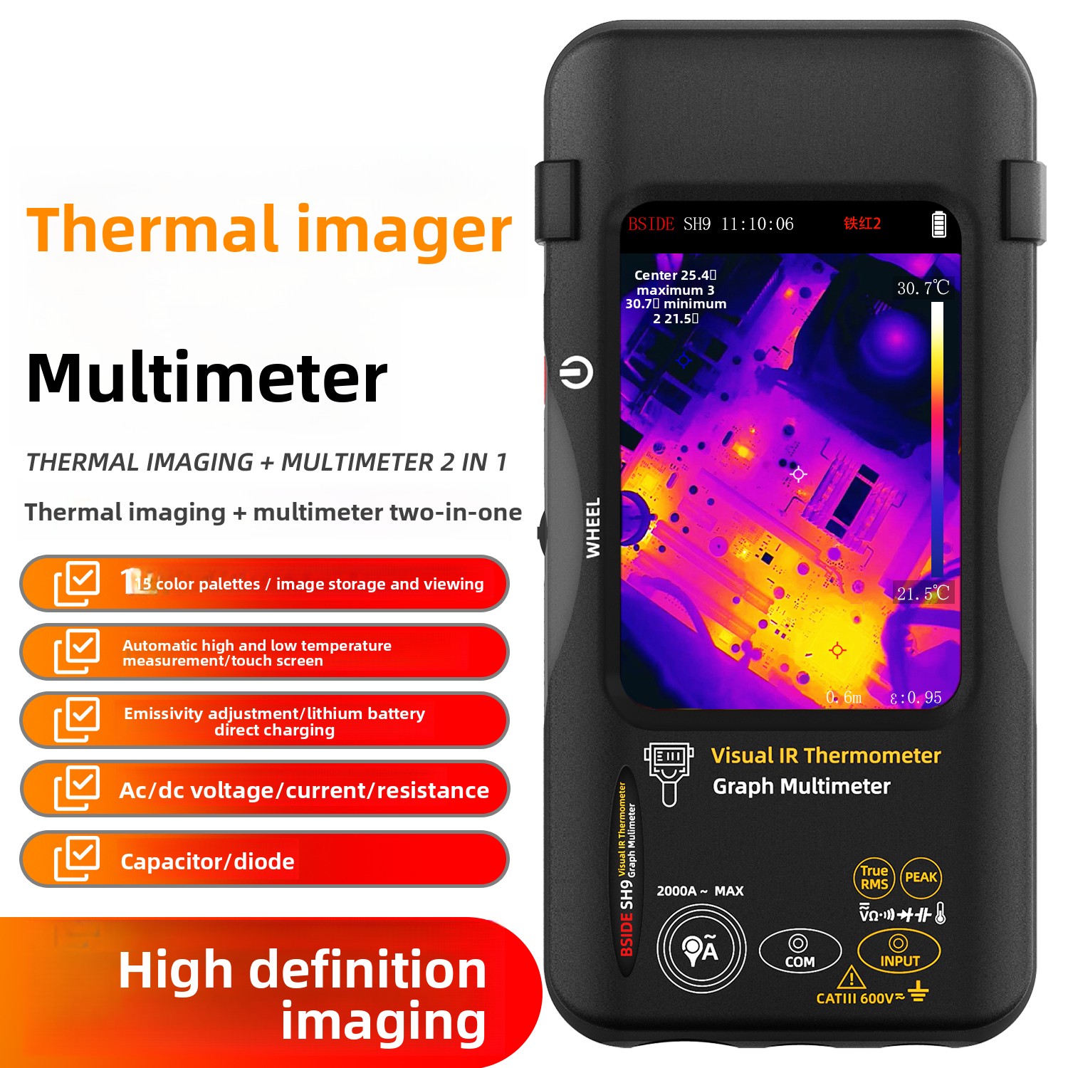 BSIDE SH9 Thermal Imaging Mult - Electronics Repair Images 评论和价格