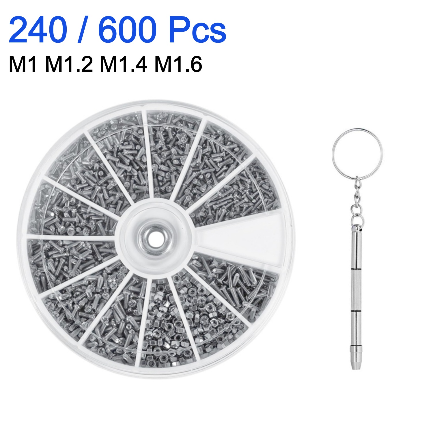 240/600Pcs small screw nut scr - Electronics Repair Business 评论和价格