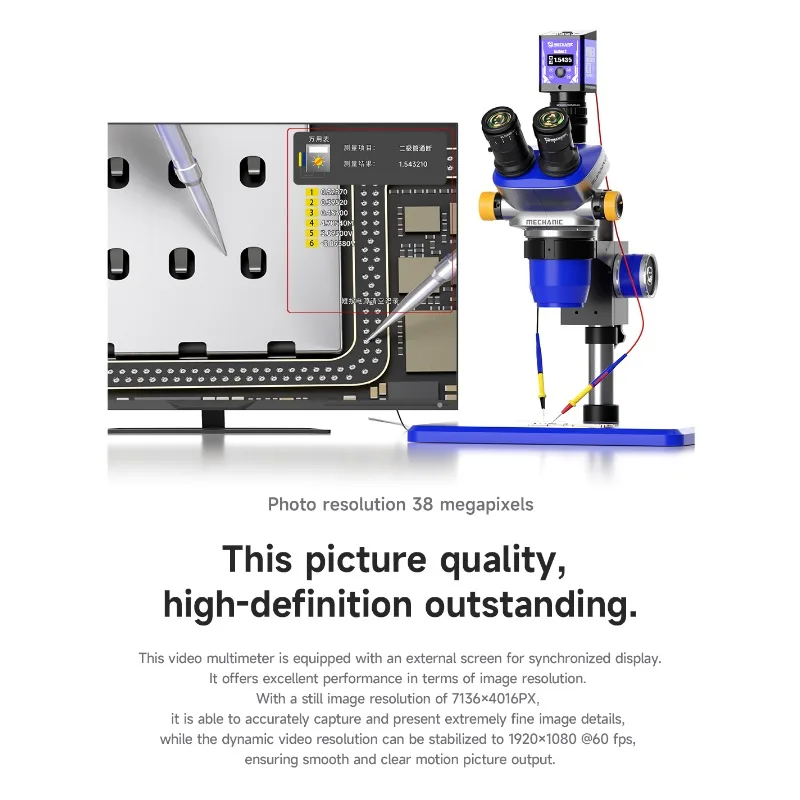 Action2 Video Multimeter Micro - Electronics Repair Images 评论和价格